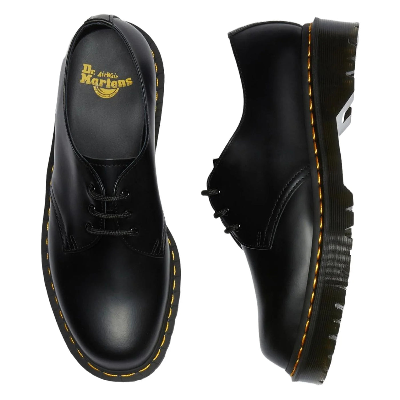 Dr. Martens 1461 Bex en cuir Smooth noir
