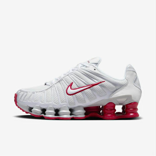 Sneakers Shox TL blanc et rouge